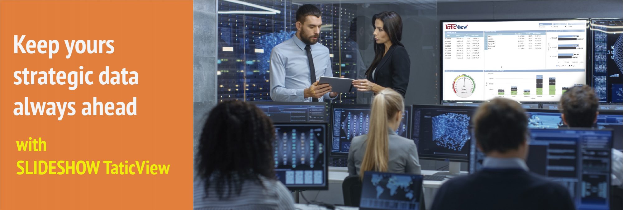 Strategic data always ahead